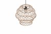 Lampa wisząca pleciona kolor naturalny owalna boho rystykalna industrialna minimalistyczna nad stół do salonu sypialni HIVE R31681936 Rl
